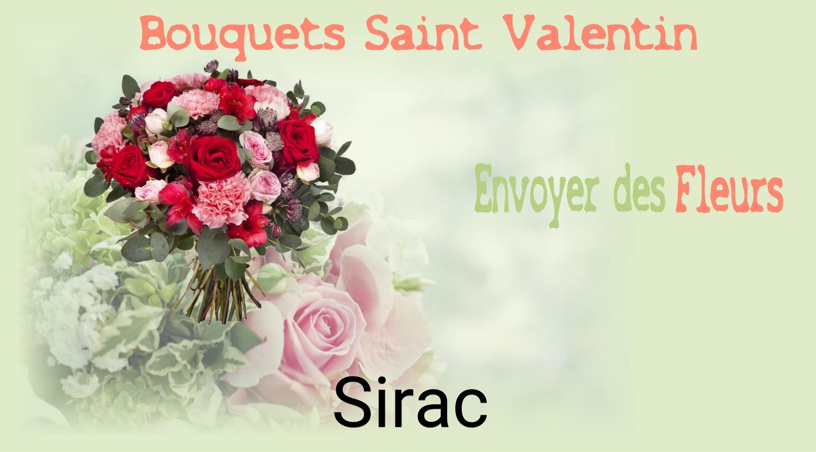 Roses de Saint-Valentin livrées à Sirac